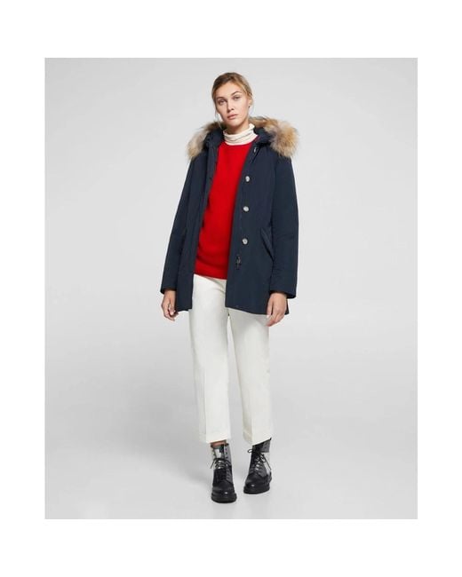 Woolrich Winterjassen in het Blue