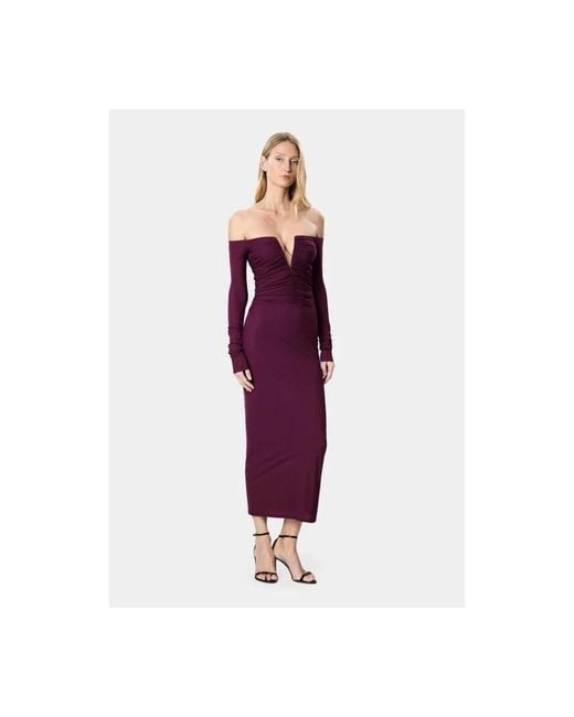 Amazuìn Purple Midi Dresses