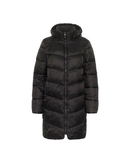 Parkas Kaffe en coloris Black