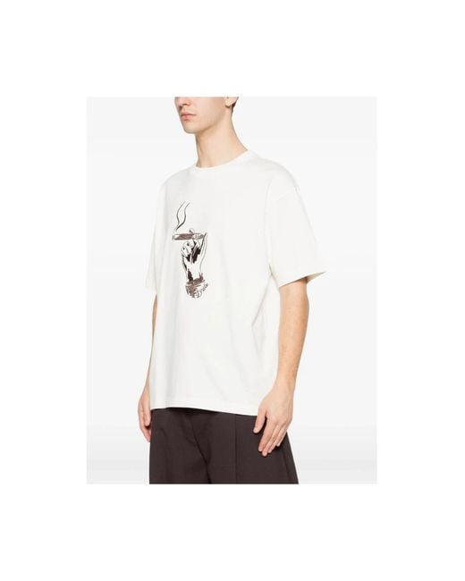 Drole de Monsieur White T-Shirts for men