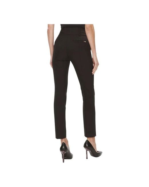 Marciano Black Slim-Fit Trousers