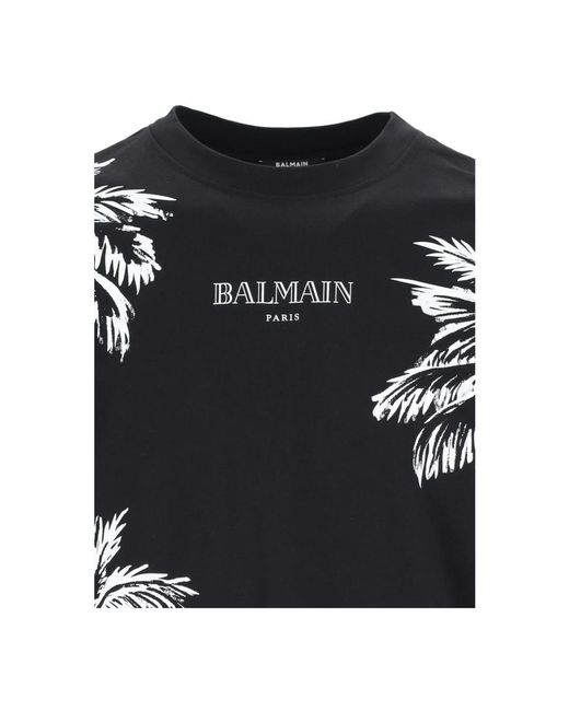 Tops > t-shirts Balmain pour homme en coloris Black