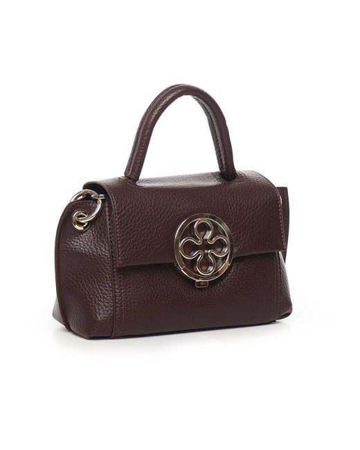 V73 Synthetische Tas Bordeaux Stijl in het Brown