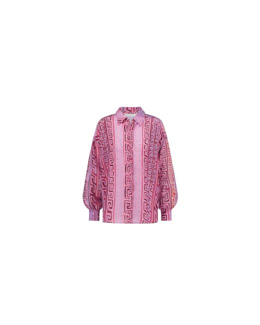 FABIENNE CHAPOT Pink Neo classic ballonärmel bluse