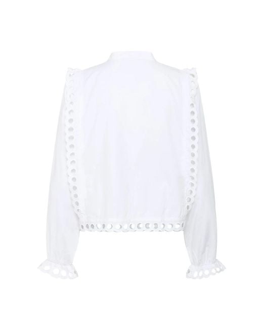 Saint Tropez White Blouses