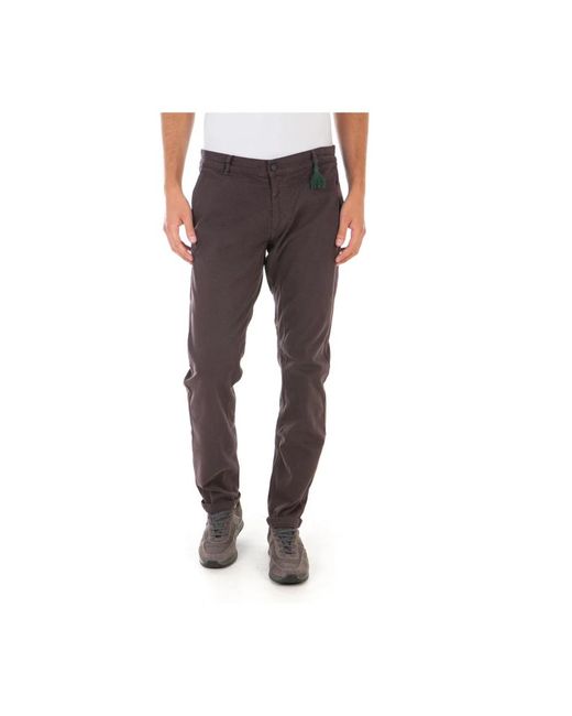 Daniele Alessandrini Gray Chinos for men