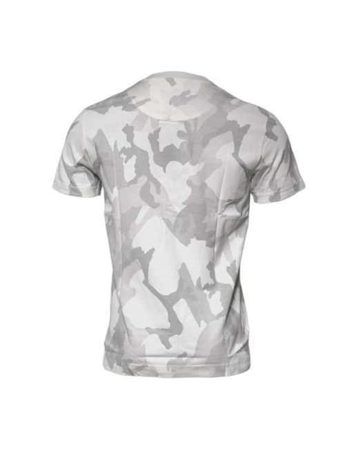 Dolce & Gabbana Gray T-Shirts for men