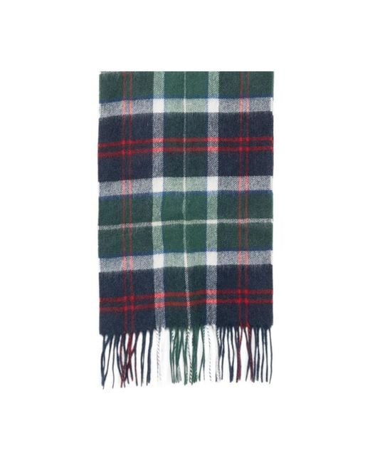 Barbour Blue Winter Scarves for men