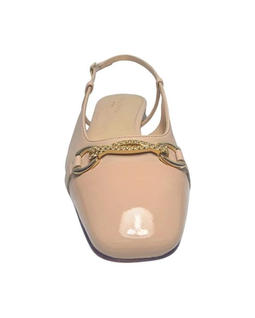 Baldinini White Ballerina Shoes