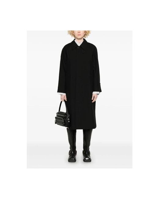 DUNST Black Single-Breasted Coats