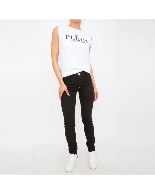 Philipp Plein Black Skinny Jeans