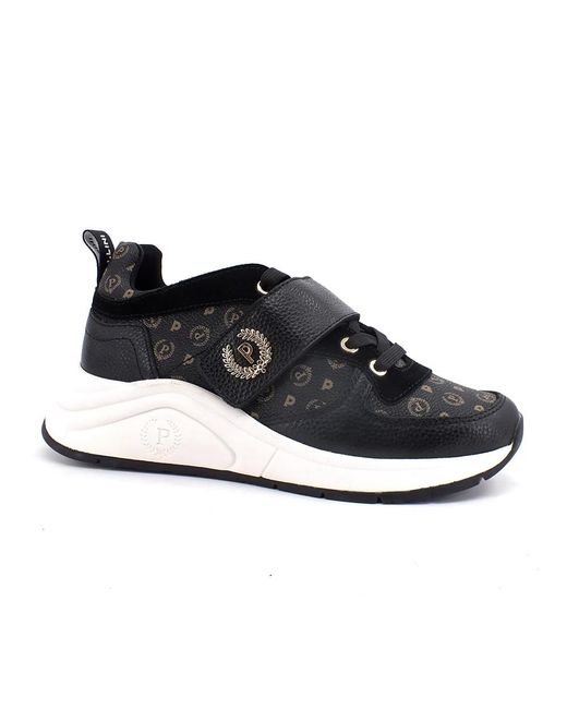 Pollini Black Heritage Sneaker