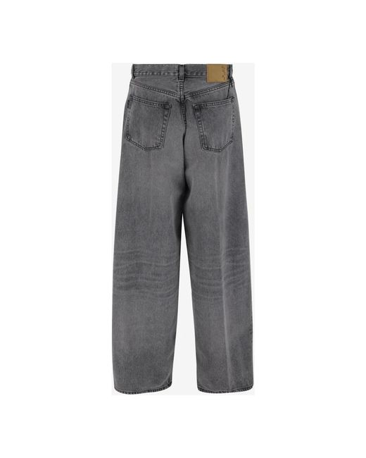 Haikure Gray Loose-Fit Jeans