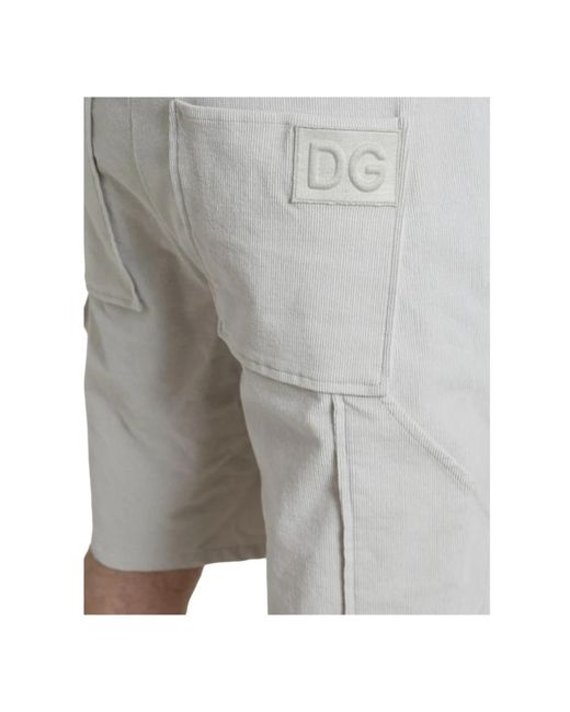 Dolce & Gabbana Long shorts in Gray für Herren