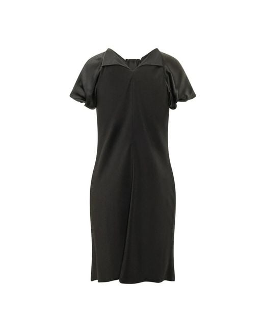 Alberta Ferretti Black Short Dresses