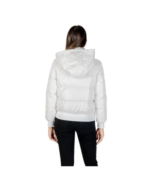 ARMANI EXCHANGE White Winter Jackets