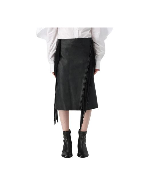 Stella McCartney Black Midi Skirts