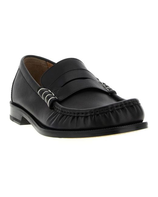 J.W. Anderson Black Loafers for men
