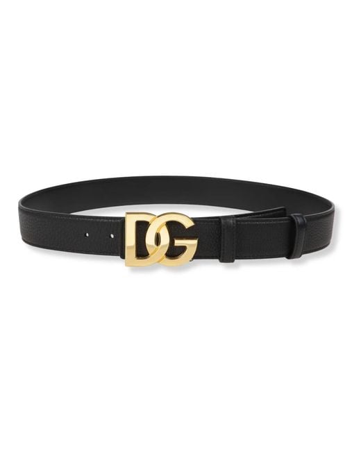 Dolce & Gabbana Black Belts for men