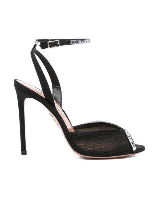 Aquazzura Elegante Sandaal Voor Speciale Gelegenheden in het Black