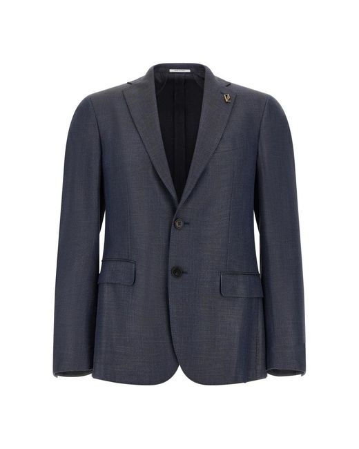 Pal Zileri Blue Blazers for men