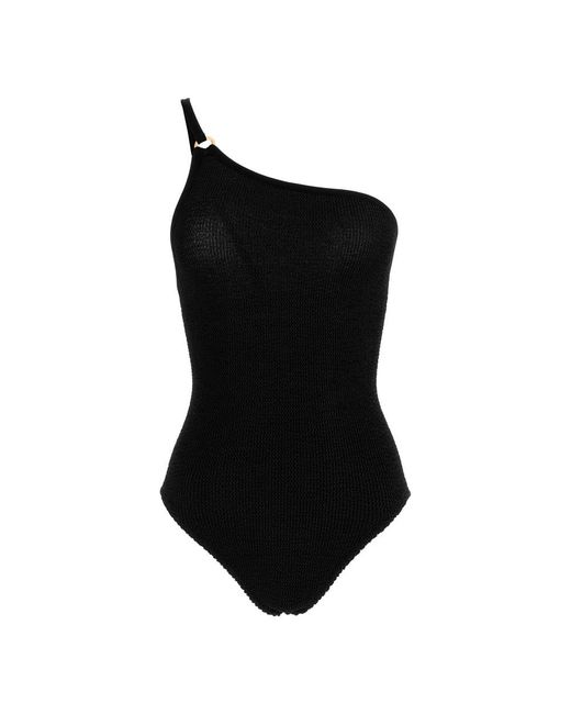 Hunza G Black Swimsuits