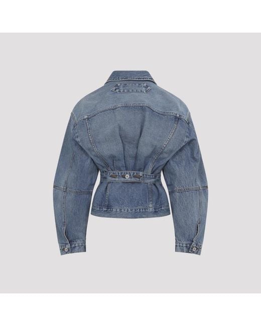 Jacquemus Jassen ,Blauw ,Denim Denim De-Nîmes Jacket in het Blue