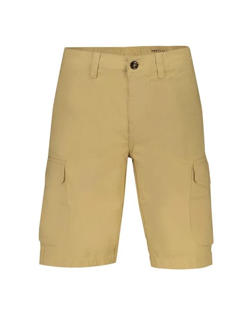 North Sails Natural Casual Shorts for men