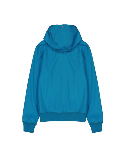 Herno Hoodies & Sweatvesten ,Blauw ,Hooded Sweatshirt in het Blue voor heren