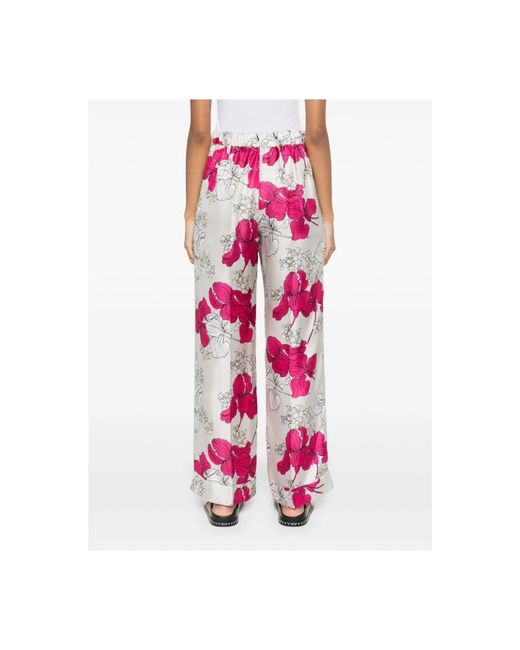 P.A.R.O.S.H. Pink Wide Trousers