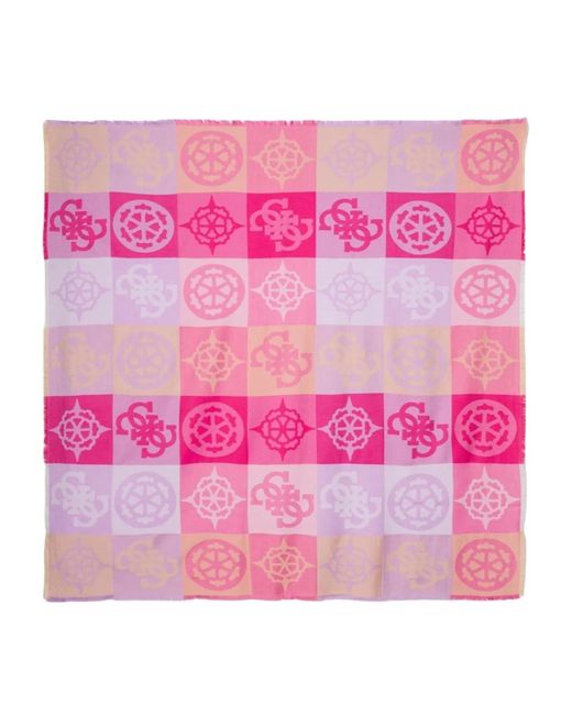 Guess Pink Scarves