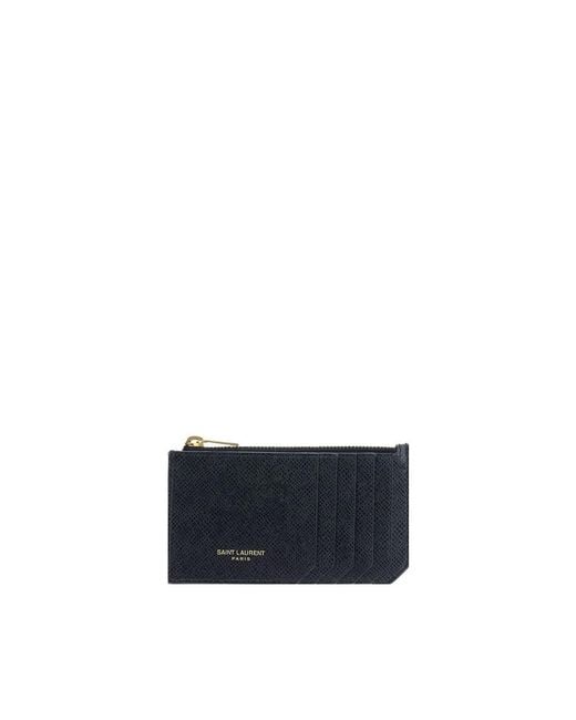 Saint Laurent Wallets & Cardholders in het Blue voor heren