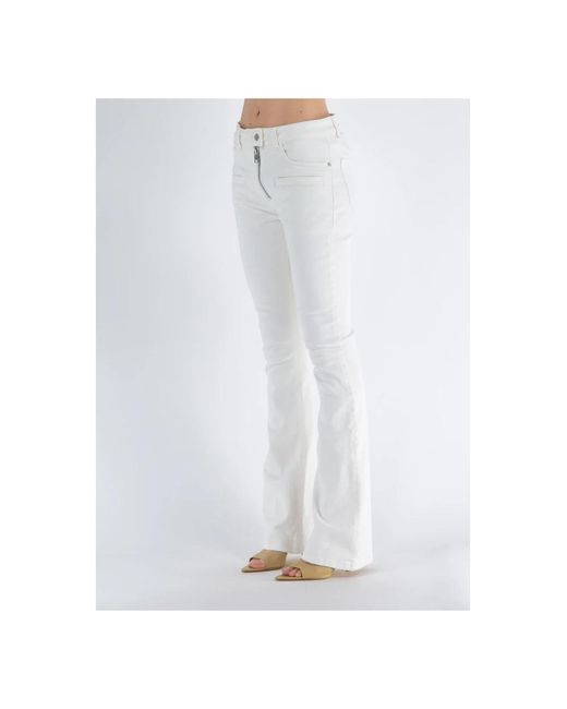 Courreges Gray Straight Jeans