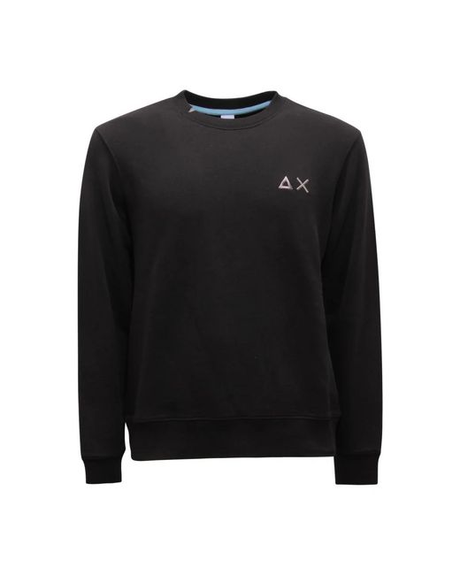 Sun 68 Black Sweatshirts for men
