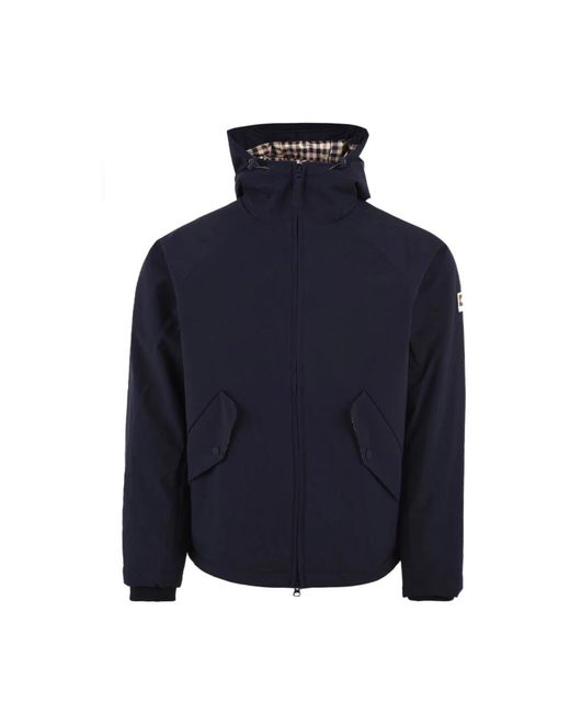 Aquascutum Blue Winter Jackets for men