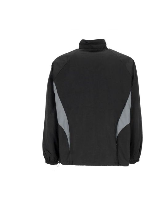DOLLY NOIRE Jassen ,Zwart ,Nylon Zwarte Urban Trainingspak Jas in het Black voor heren
