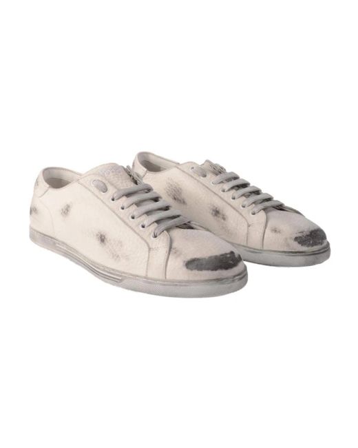 Dolce & Gabbana Pink Sneakers for men