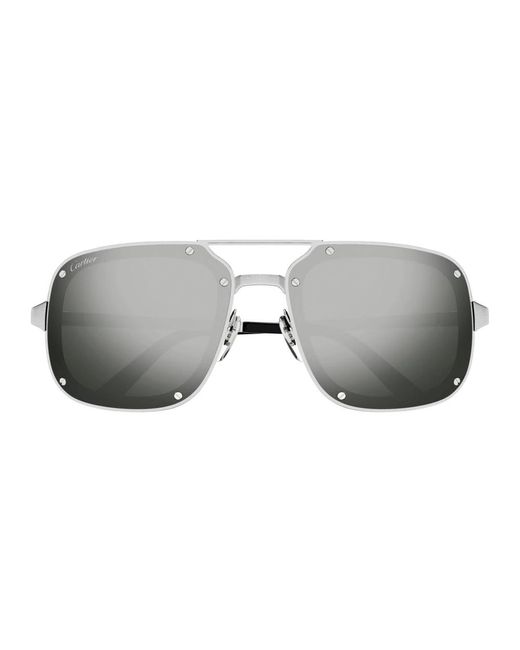 Cartier Gray Sunglasses for men