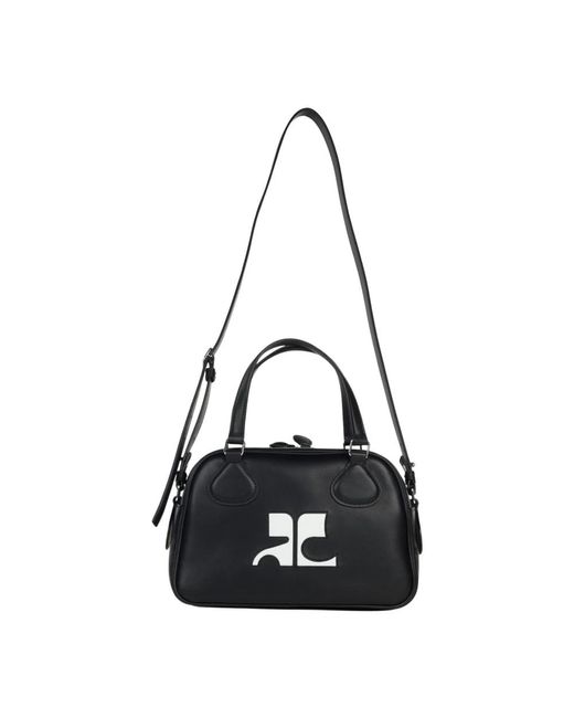 Bowling reedition borsa di Courreges in Black