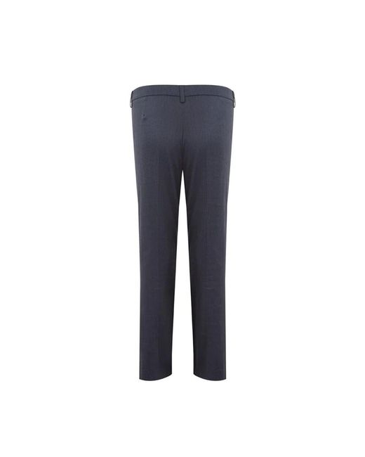 Lardini Blue Blaue leinenmischung chino hose