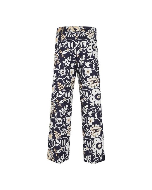 LaDoubleJ Wide Trousers in het Blue