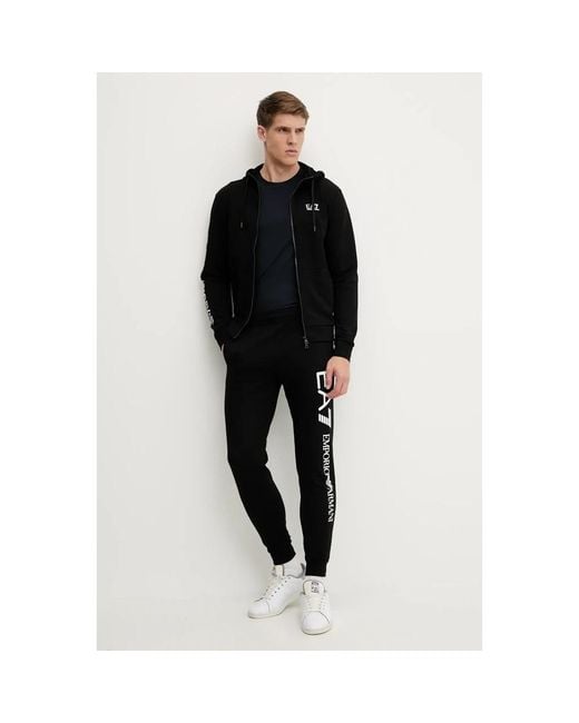 Sweatpants EA7 pour homme en coloris Black