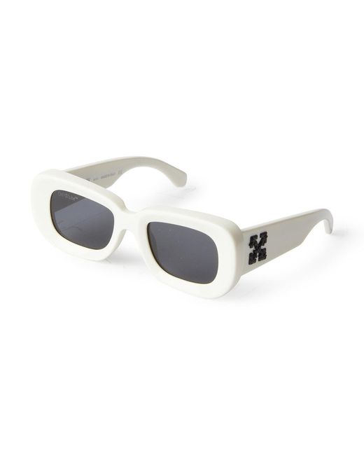 Carra sunglasses di Off-White c/o Virgil Abloh in White
