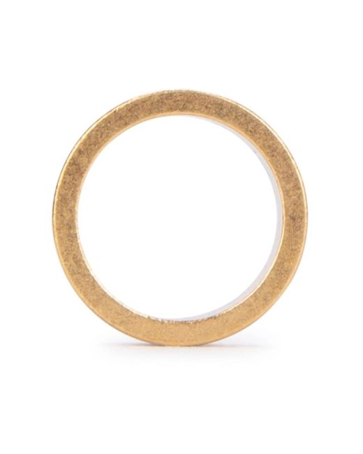 Maison Margiela Stylischer ring mit einzigartigem design in Metallic für Herren