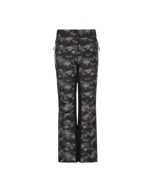 EA7 Gray Wide Trousers