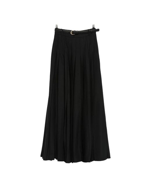 Self-Portrait Black Maxi Skirts
