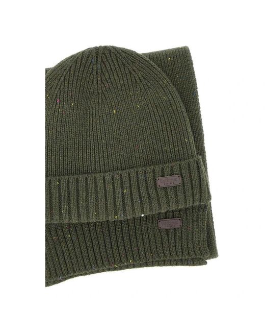 Barbour Green Accessories