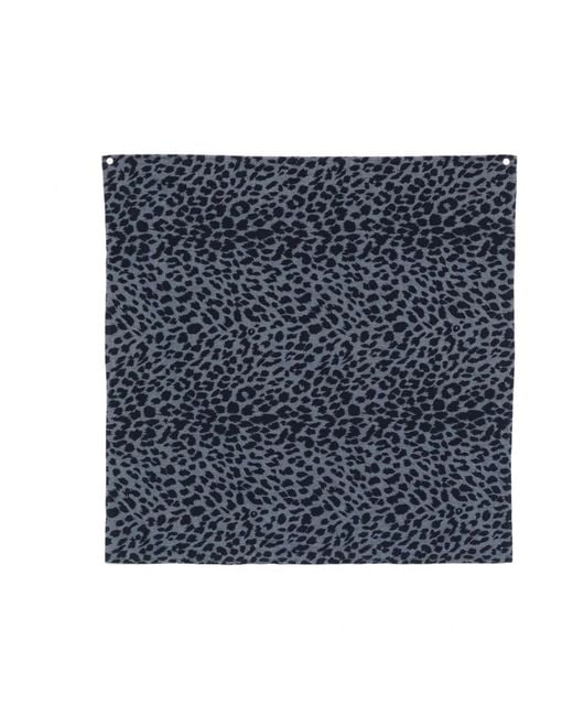 Aspesi Blue Winter Scarves