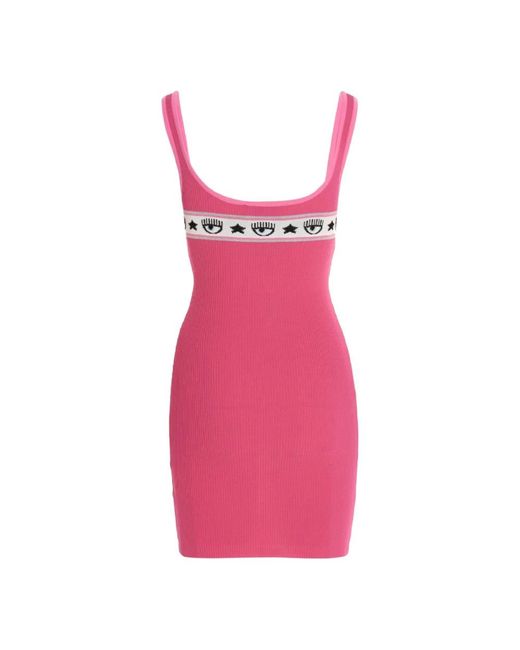 Chiara Ferragni Pink Summer Dresses