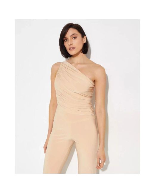 Jumpsuits Norma Kamali de color Natural
